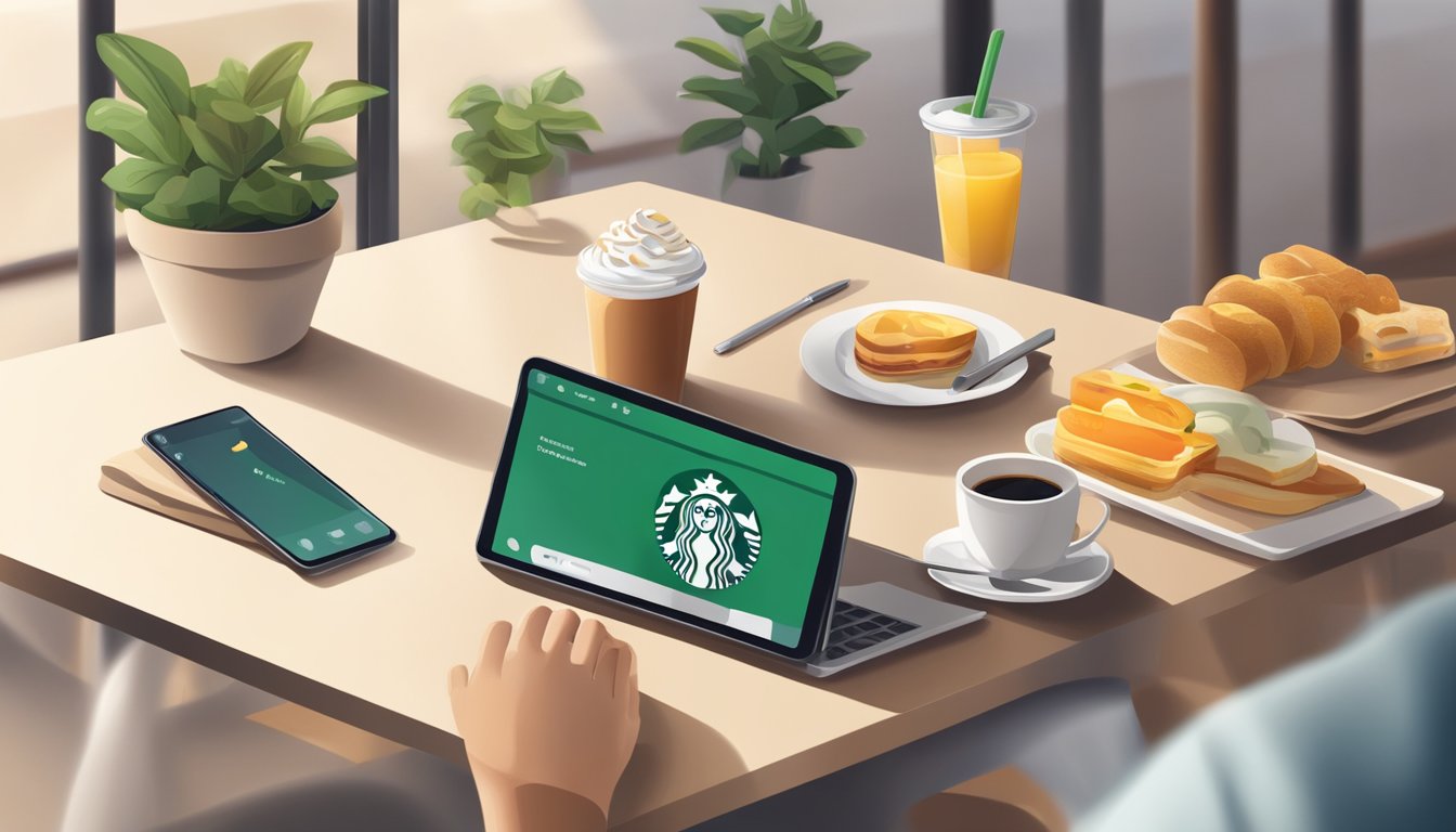 The Role of Technology in Ordering Starbucks Breakfast: Streamlining Your Morning Coffee Run