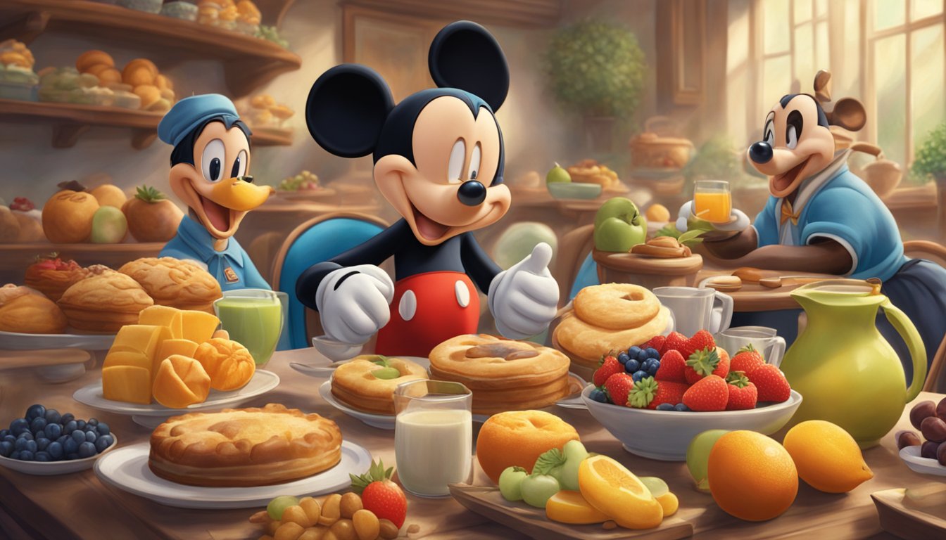 Chic Eats with Mickey: Topolino Disney Character Breakfast Serves Style on a Plate!